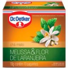 Cha de Melissa & flor de laranjeira / Dr. Oetker  10g
